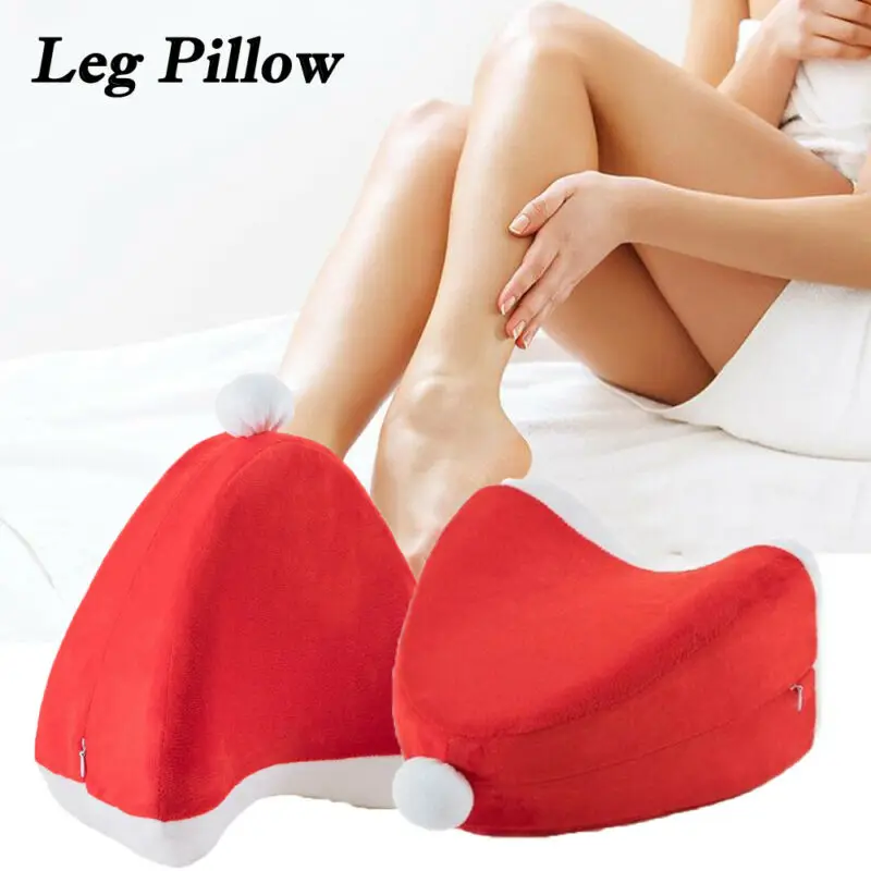 Рождественская подушка для ног из пены с эффектом памяти поддержка колена