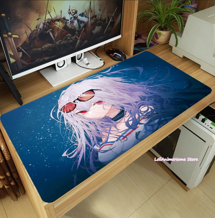 Большой коврик для мыши аниме игр arknight Skadi утолщенный игровой ноутбука и ПК