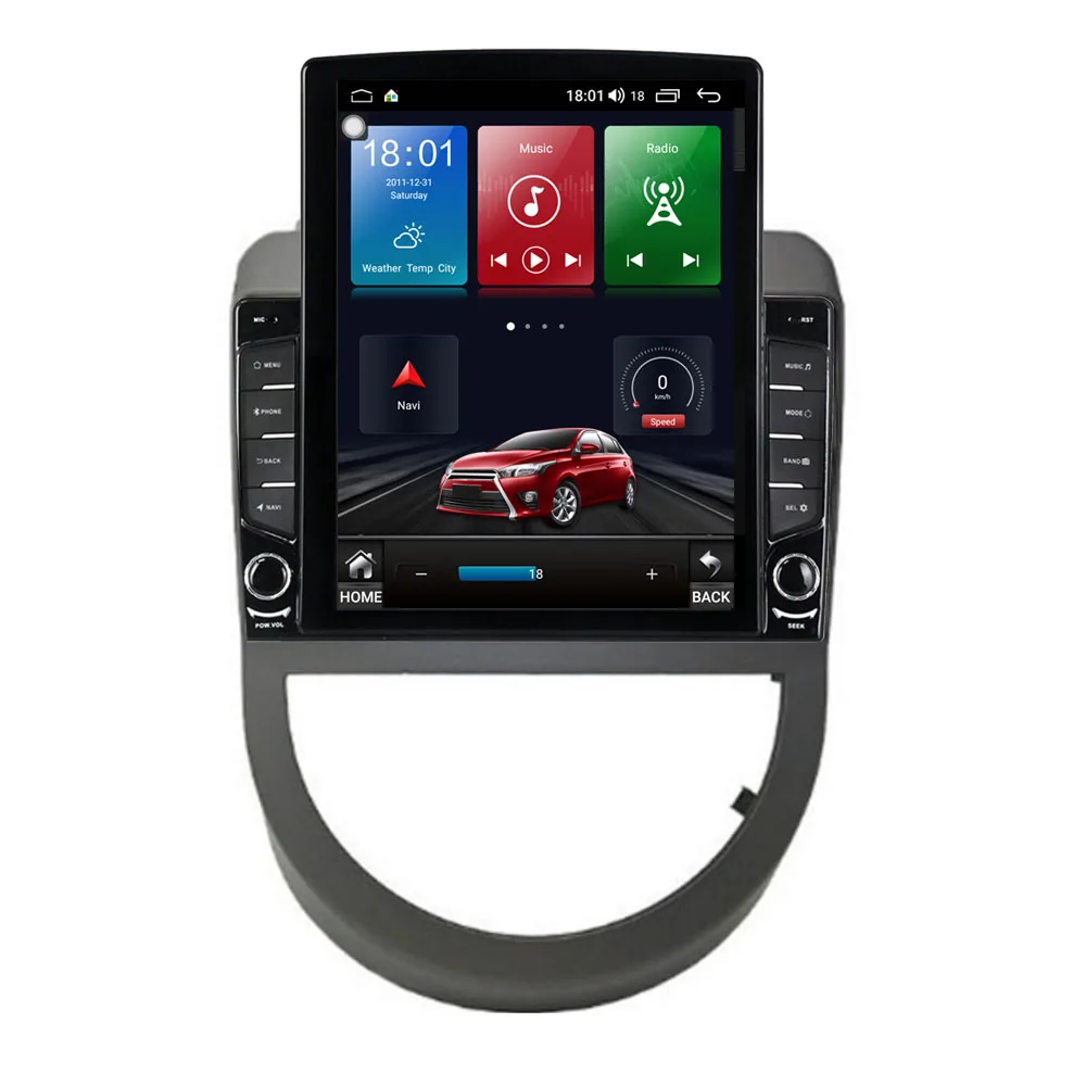 Автомобильная Мультимедийная система автомагнитола под управлением Android 9 7 с