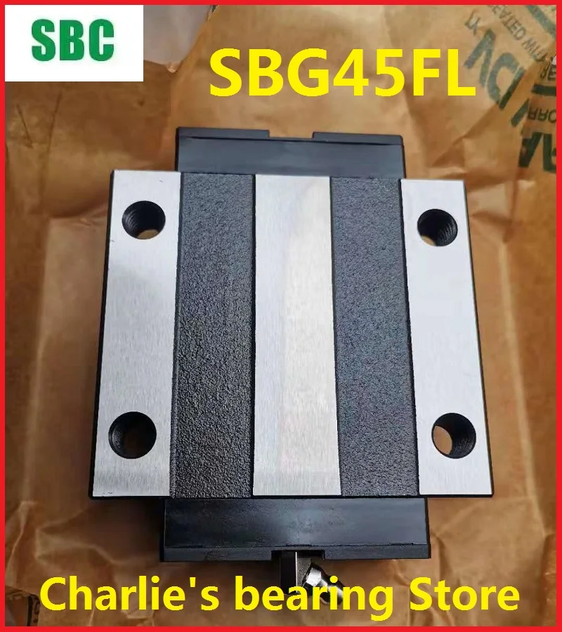 1pc 100% brand new Korea SBC linear guide slider SBG45FL-C bearing carriage