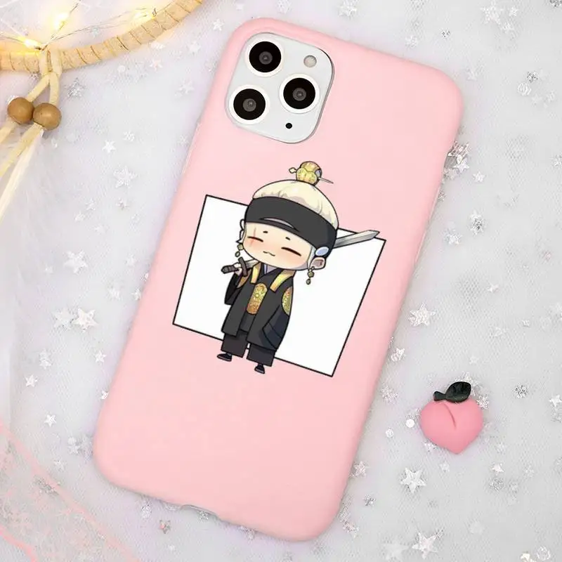 

Agust D suga Phone Case Candy Color Pink for iPhone 11 pro XS MAX 8 7 6 6S Plus X 5S SE 2020 XR