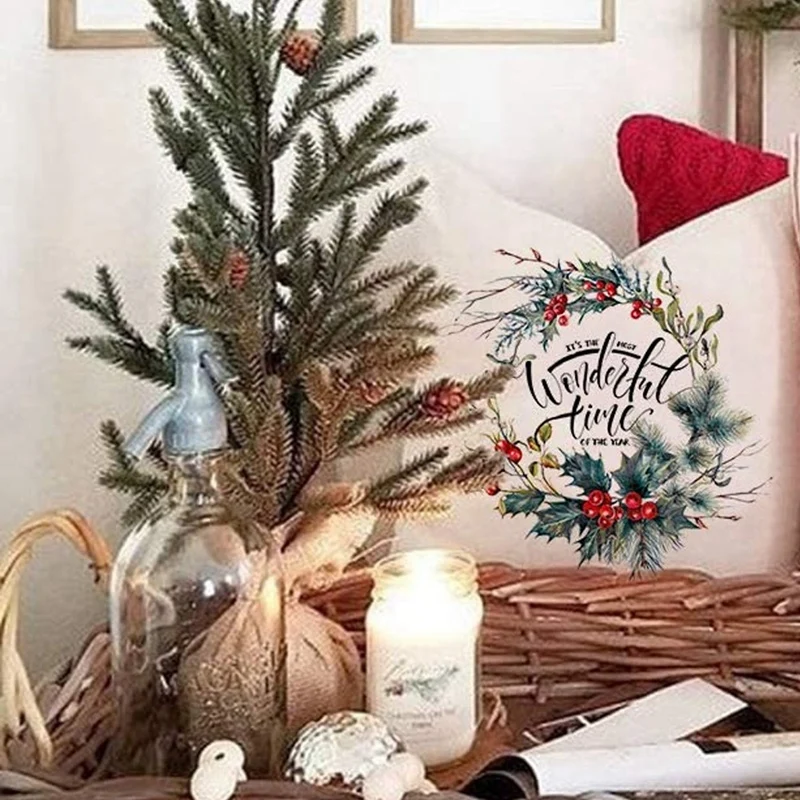 

Farmhouse Christmas Pillow Covers for Home Decor Farmhouse Christmas Decor Christmas Pillows Christmas Decorations