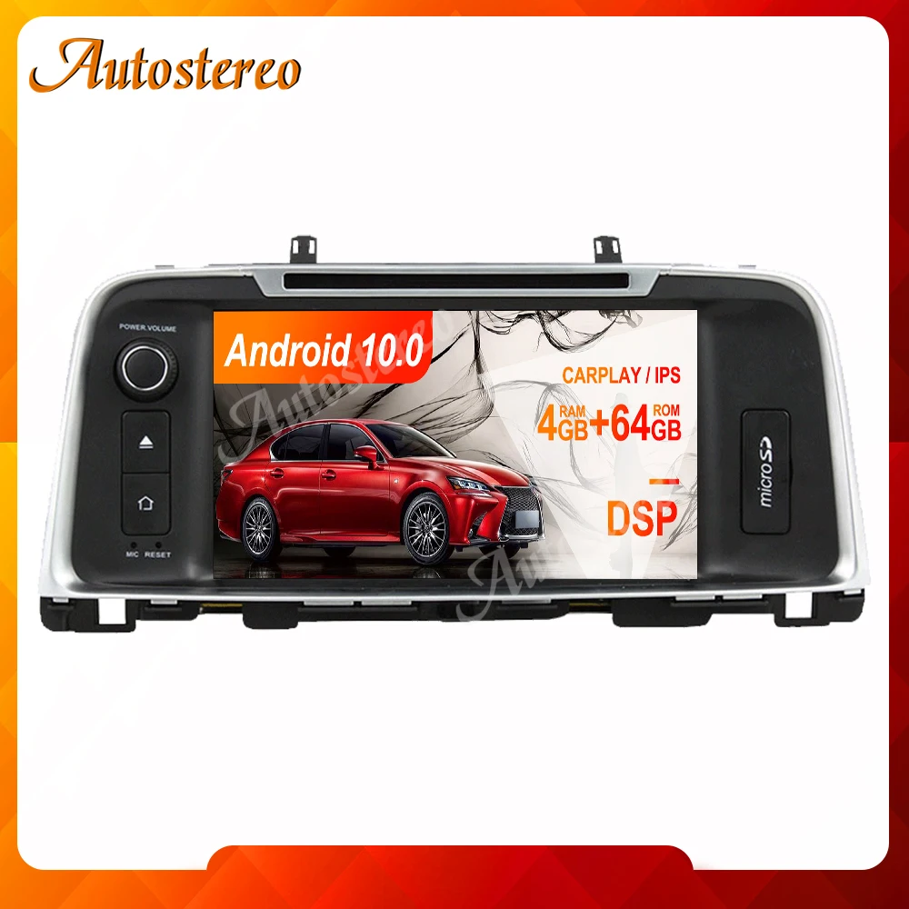 Android 10 0 64 Гб телефон Автомобильный CD DVD-плеер для KIA K5 2015 + мультимедийный плеер
