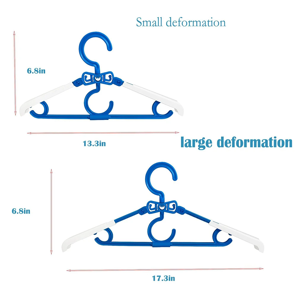 

Multifunctional folding clothes hanger deformation clothes hanger telescopic clothes hanger baby adult portable shoe rack