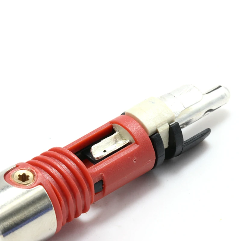 4 шт. 5N Чистая медь посеребренный RCA разъем WBT RCA вилки с DIY RCA кабель