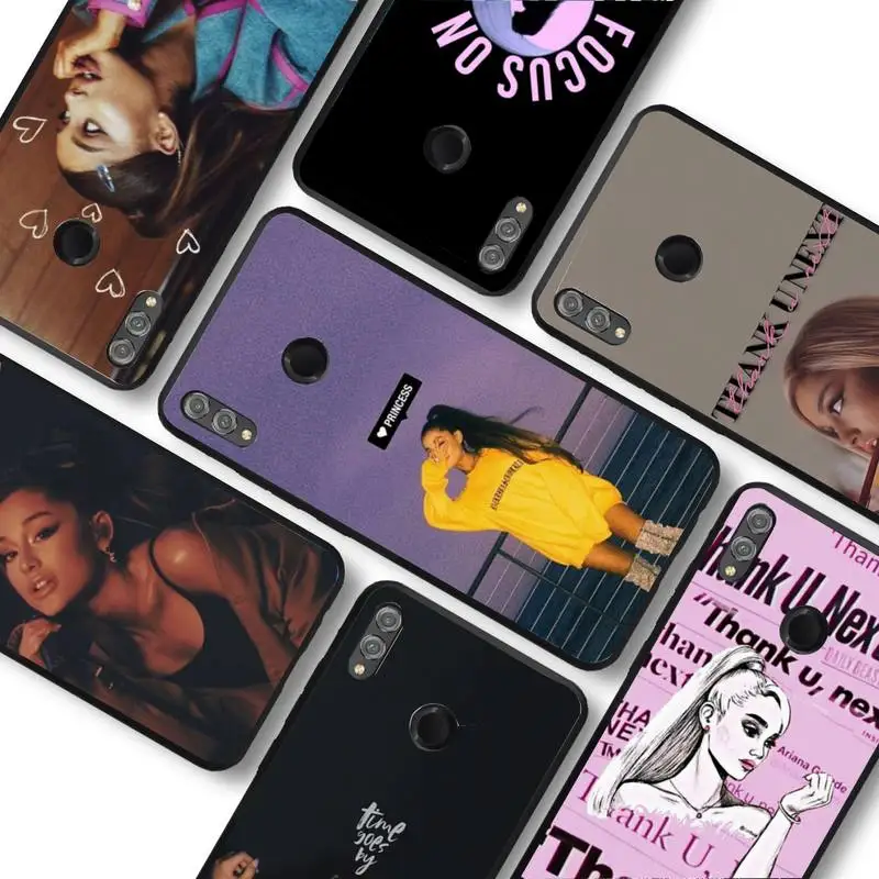 

Cute Girl Singer gifts Thank U Next Phone Case For Huawei honor10Lite 10i 20 8x 10 Funda for Honor9lite 9xpro Back Coque