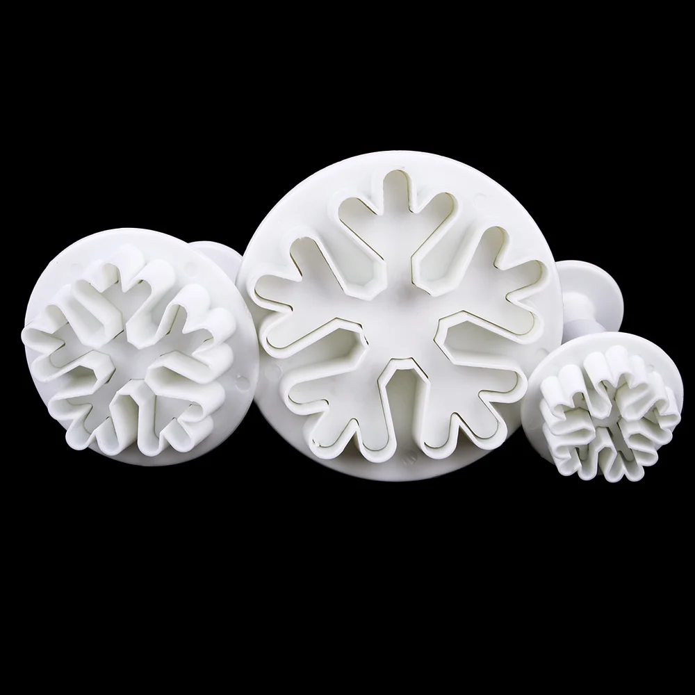 3 шт. форма в форме снежинки для украшения торта | Дом и сад