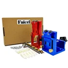 Набор направляющих для сверления, для деревообработки, наклонный Карманный координатор отверстий 9 мм, из алюминиевого сплава, детские подарки