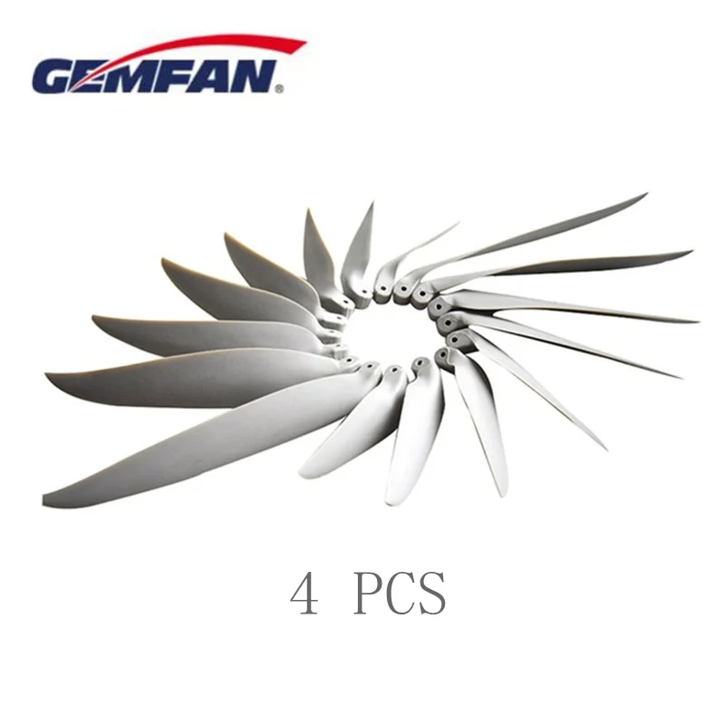 4 шт. нейлоновые пропеллеры Gemfan APC 5050 6040 7050 7060 7540 8040 8060 9045 9060 1060 1050 1070 1180 1280 1380