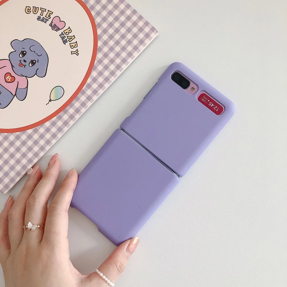 Роскошный чехол карамельного цвета для Samsung Galaxy Z Жесткий Чехол-книжка из