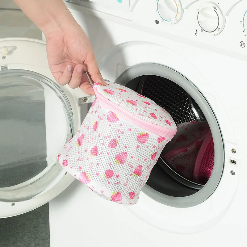 

Polyester Mesh Laundry Bag Polyester Washing Net Bag For Underwear Sock Washing Machine Pouch Clothes Bra Bags wholesale LBS
