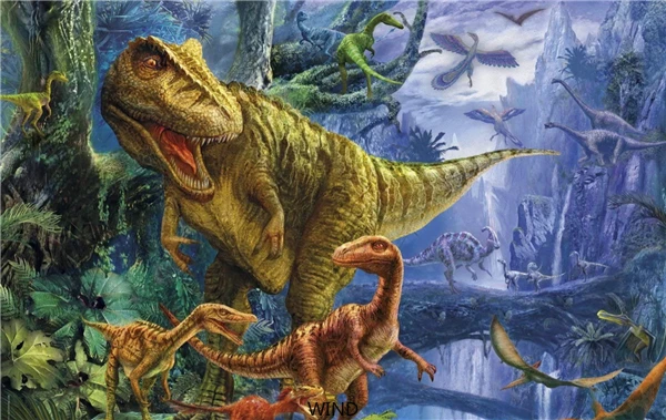 Dinosaur Metal Wall Decor Jurassic Park Decorative Posters Man Cave Garden Decoration Tin Sign Teen Room Decoration Bar Home