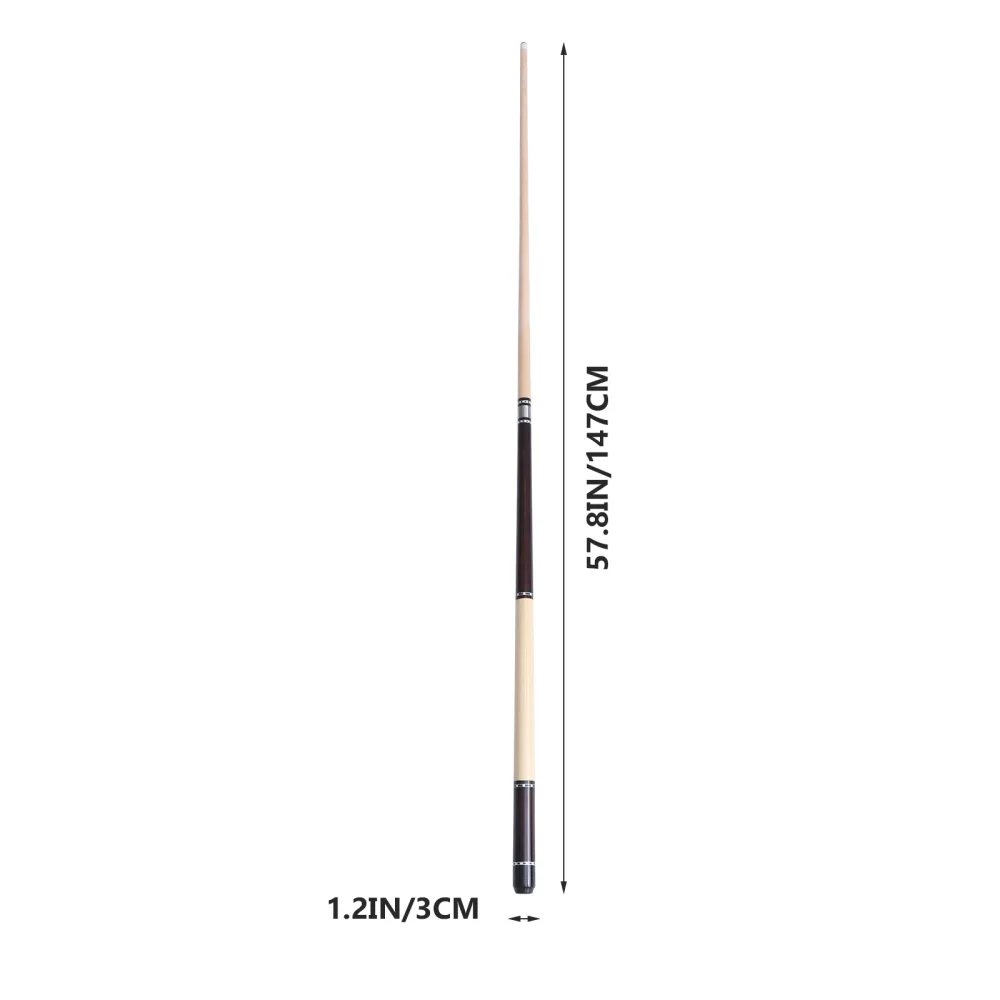 

1Pcs Pool Cue New 58" Billiard House Bar Pool Cue Sticks (Random Color)