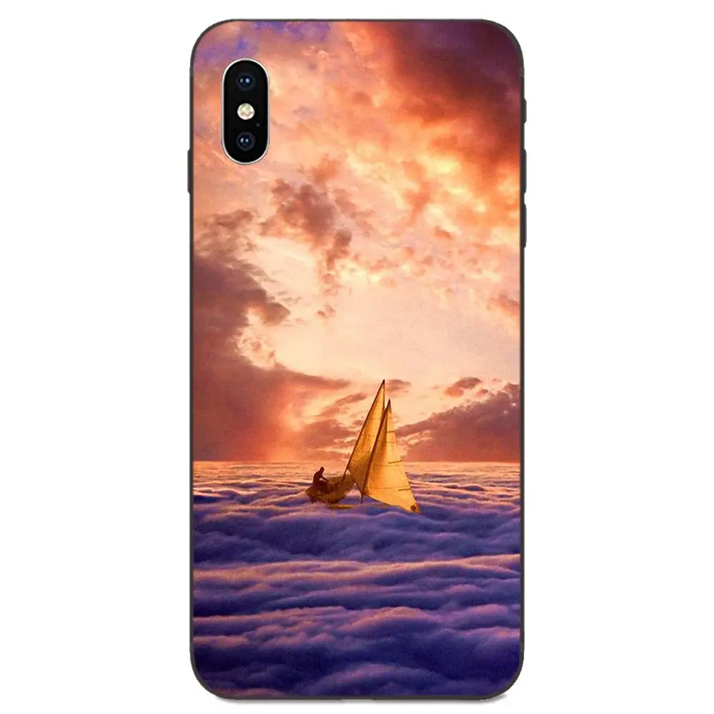 Soft Phone Covers Case Moon Sailing Fashion For Xiaomi Redmi Note 3 3S 4 4A 4X 5 5A 6 6A 7 7A K20 Plus Pro S2 Y2 Y3 | Мобильные