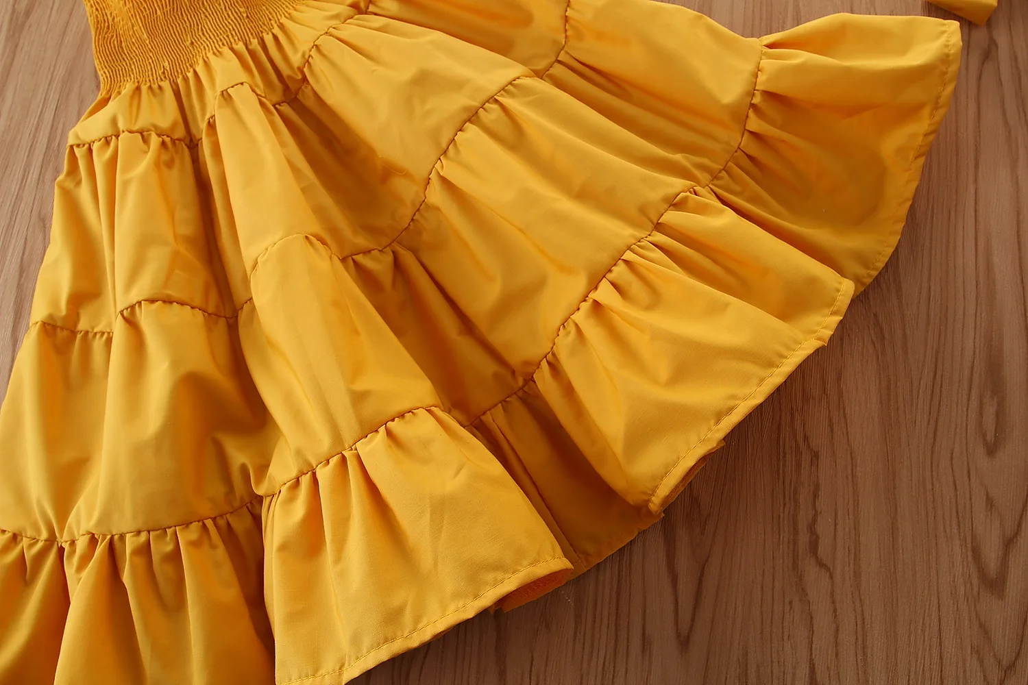 

Girls Suits Summer 2020 New Trend Children White Sleeveless Shirt Top with Yellow Long Skirt Two-piece Children Clothes Set