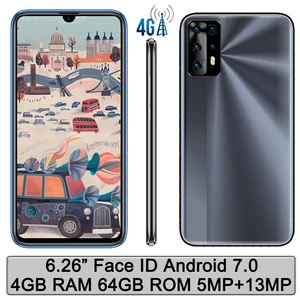 4g lte note 9 pro 4g ram64g rom global smartphones unlocked face id 13mp 6 26 android mobile phone frontback camera celulares free global shipping