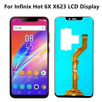high quality lcd for infinix hot 6x x623 lcd display touch screen infinix x623 lcd digitizer complete assembly replacement