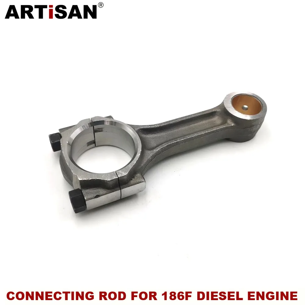 Коленчатый вал шатун с отверстием 43 мм для модели Yanmar 186F Запчасти дизельного