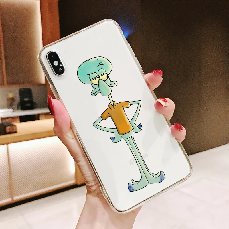 Чехол для iPhone X 11 Pro 11Pro Max 6S 6plus 7 7plus 8 8Plus Xs MAX 5 5S XR 10 мягкий чехол | Мобильные телефоны
