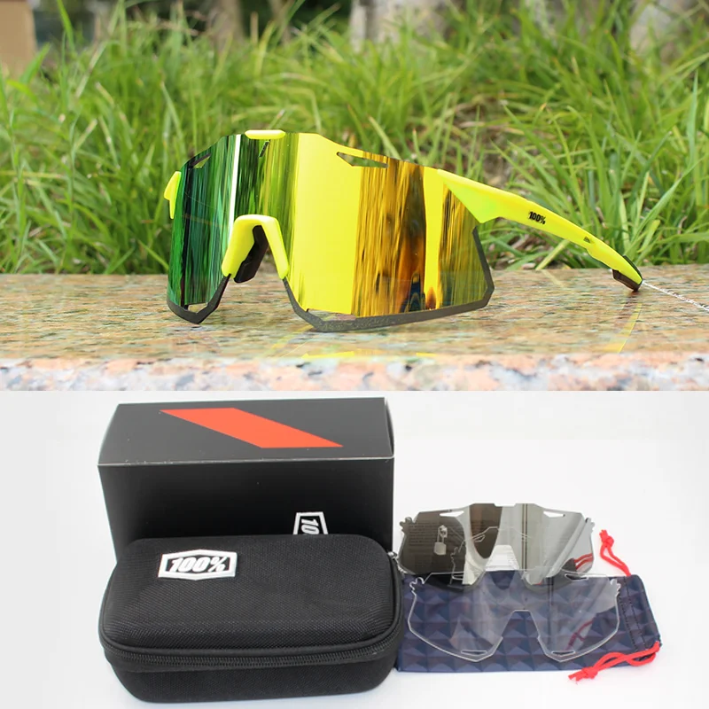 

European Style Cycling Windproof Glasses Fashion Photochromic Sunglasses Mountain Bike Glasses Oculos Ciclismo Sports Lenses EH5