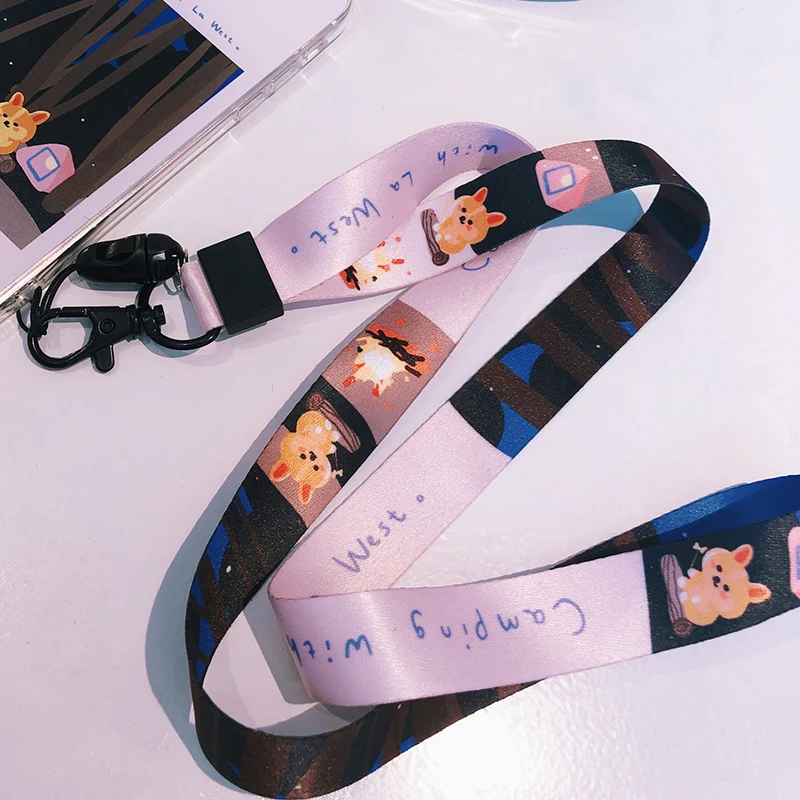 STARRY FOREST Милые иллюстрации мобильные ремни для девочек и пар розовый красный