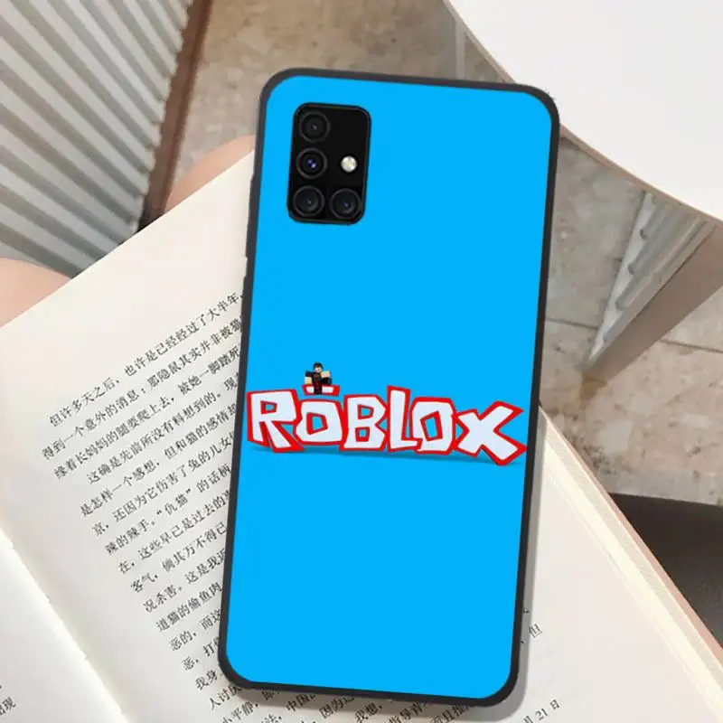 

Hot game Robloxes Phone Case for Samsung A91 01 10S 11 20 21 31 40 50 70 71 80 A2 CORE A10