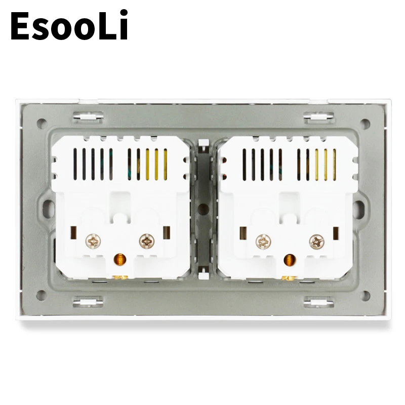 Esooli французская стандартная настенная розетка с 4 usb портом для зарядки