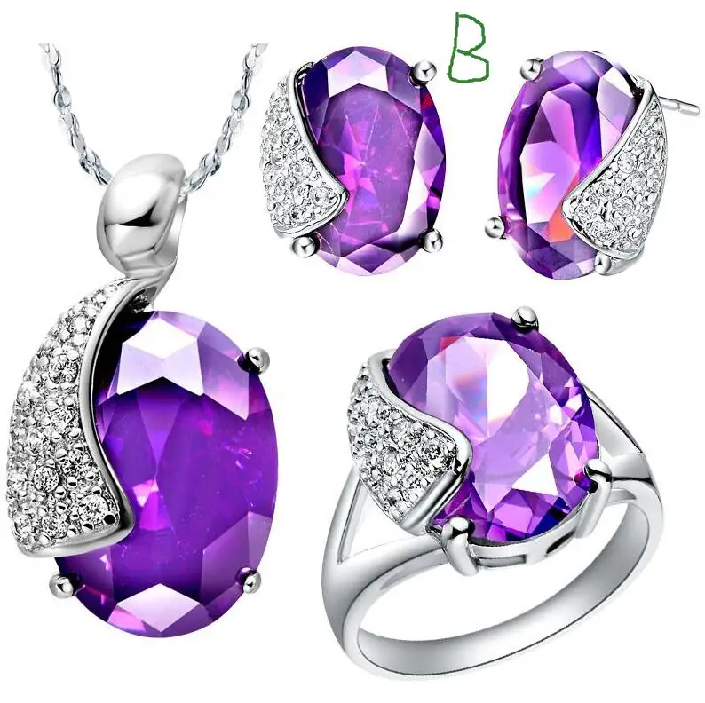 Подвеска ожерелье серьги кольцо новый набор из серебра 925 пробы под заказ