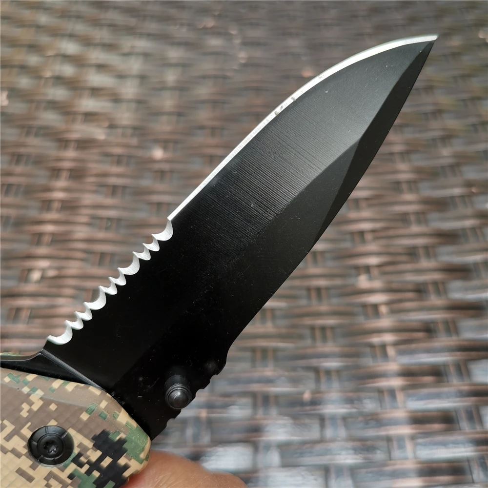 Складной нож высокой твердости для кемпинга тактический инструмент активного