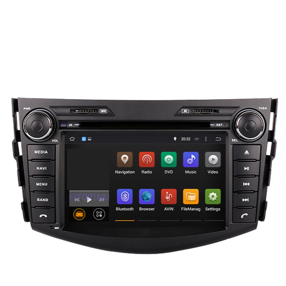 

Автомагнитола для Toyota RAV4 10,0-2006, 4 + 64 ГБ, Android 2012, GPS-навигация, стерео, DVD-плеер
