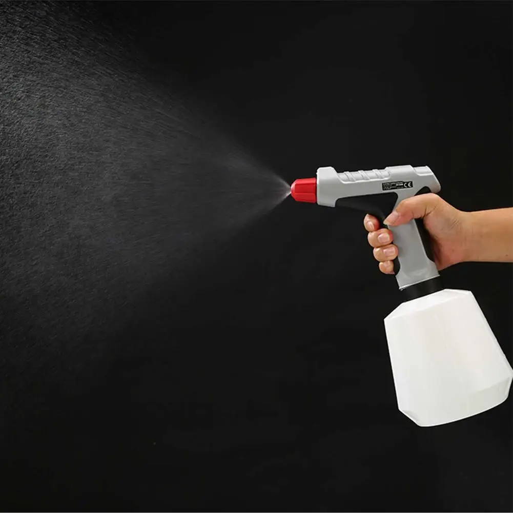Электрический распылитель воды с автоматической насадкой для мытья автомобиля
