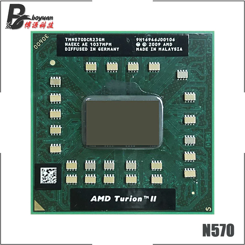AMD Turion II Двухъядерный мобильный процессор N570 2 7 ГГц двухъядерный двухпоточный