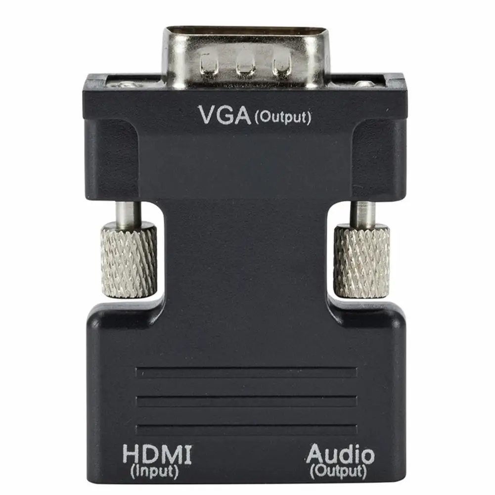 VGA мужчина к HDMI Женский конвертер с аудио-адаптером кабели 1080P для HDTV монитор