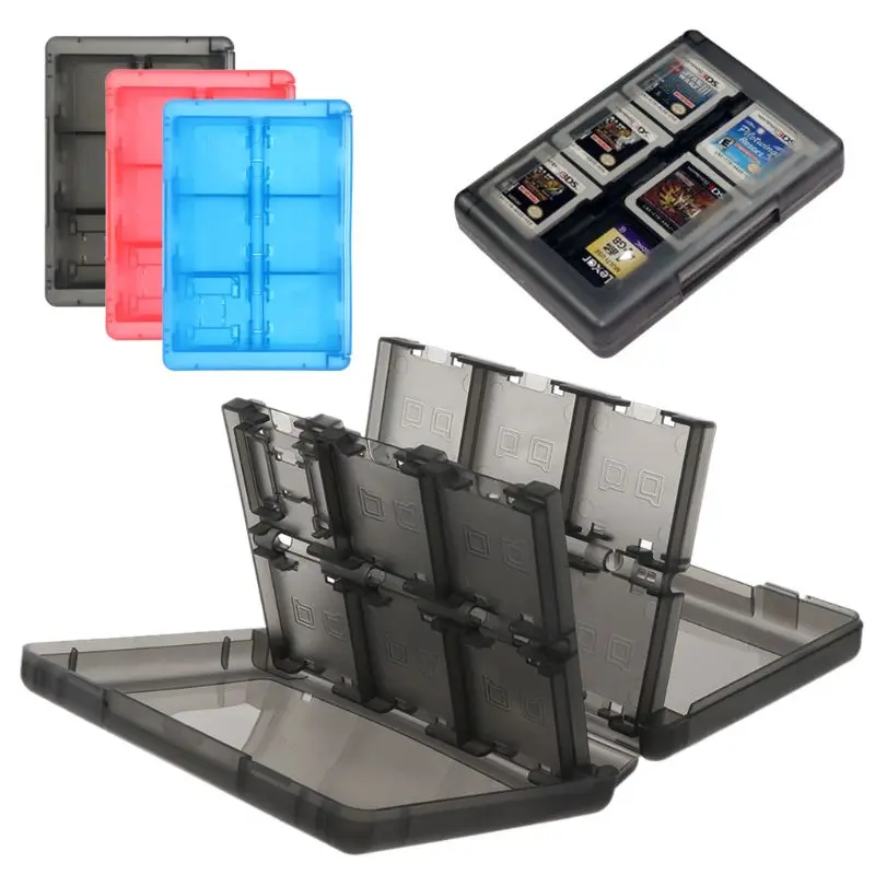 24 В 1 защитный чехол для игровых карт держатель картриджа коробка хранения