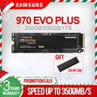 Внутренний твердотельный накопитель SAMSUNG 970 EVO PLUS 500 Гб M.2 SSD NVMe SSD 250 ГБ ТБ TLC M.2 2280 3500