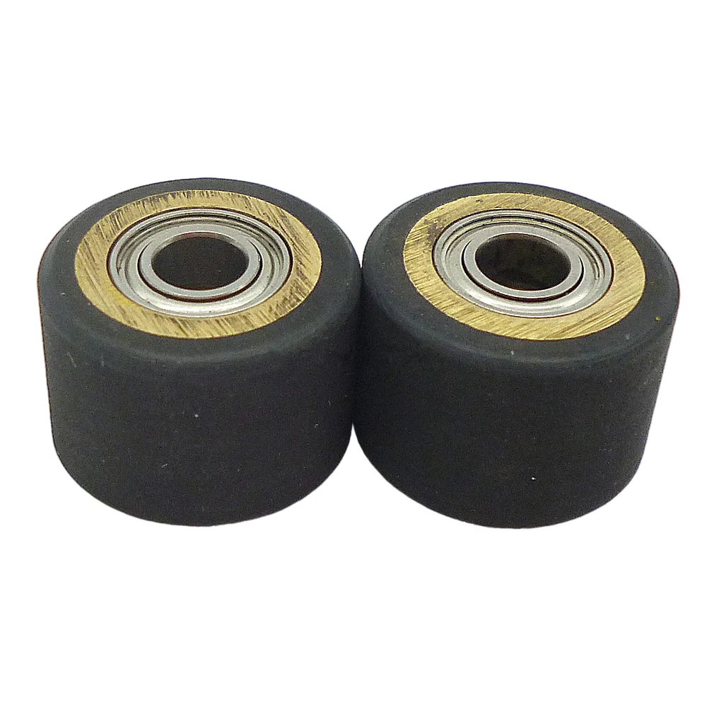 

2pcs Copper Core Pinch Rollers 4mm*10mm*14mm Cutting Plotter Paper Pressing Wheel Printer Parts for Roland Vinyl Plotter Cutter