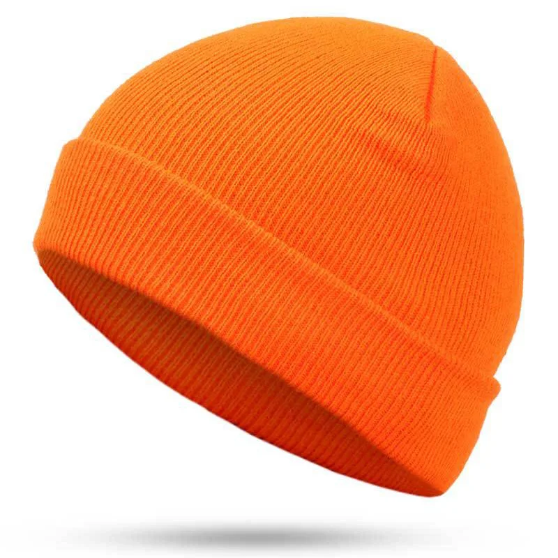 Кепка Хип хоп хеджирующая красные синие Черные оранжевые тянущиеся вязаные