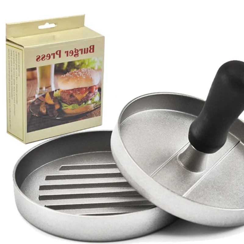 stainless steel hamburger meat press hamburger mould easy kichen tool for cooking burger machine kitchen items home gadgets free global shipping