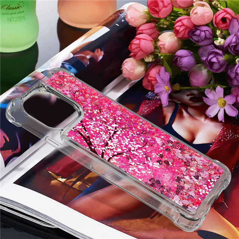 

Cartoon Phone Case For Xiaomi Mi 11 10T Pro Poco M3 Redmi 9T 9 Power Soft TPU Glitter Liquid Quicksand Back Cover Cases Funda