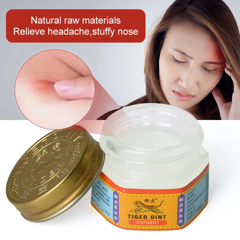 

1Piece 100% Original Red/White Tiger Balm Ointment Muscle Back Neck Pain Relief Arthritis Skin Care Refresh Cream