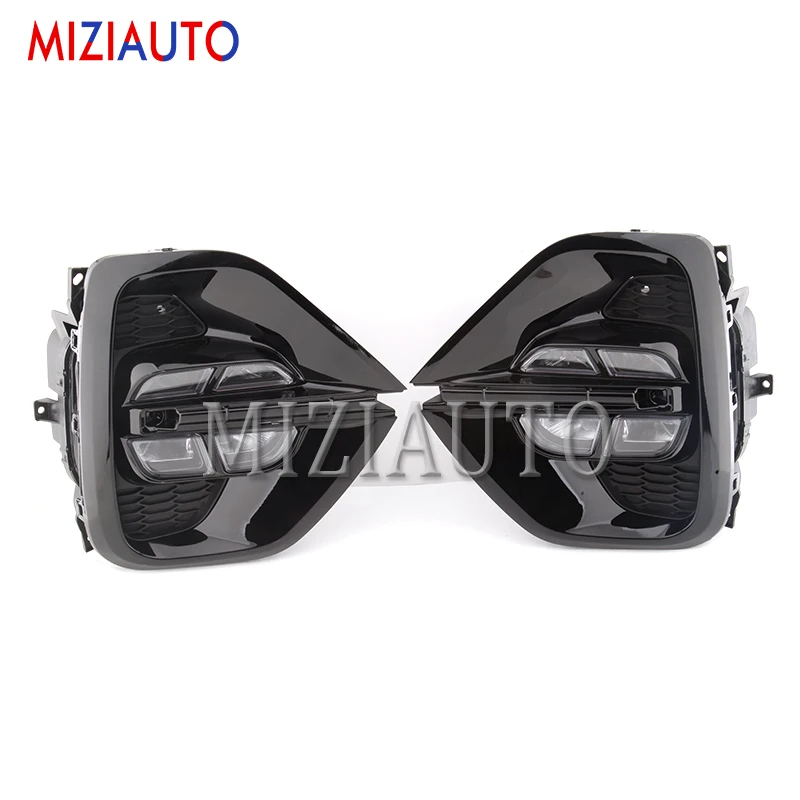 Korean version MZORANGE светодиодный светильник дневного света для Kia sportage KX5 2 шт. автомобильный DRL Светодиодный дневной светильник передний бампер противотуманная фара белый - Цвет: Korean version