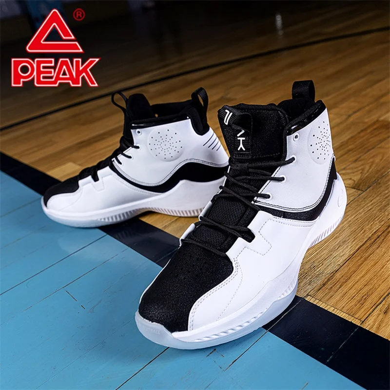 Мужские баскетбольные кроссовки с высоким берцем амортизацией износостойкие