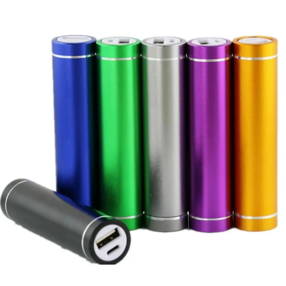 

HOT SALES！！Portable Cylinder Power Bank Case DIY Kit 18650 Battery Charger Holder Shell