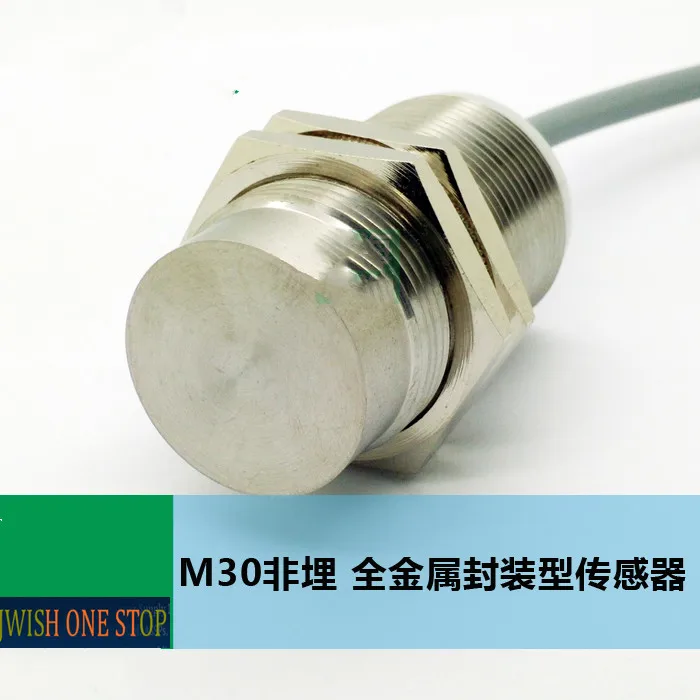 Индуктивное Неизолированное расстояние M30 15 мм из нержавеющей стали полностью