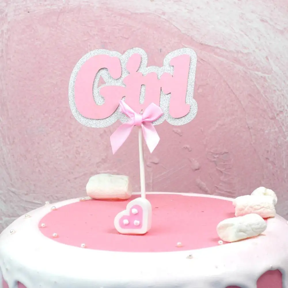 Украшение для торта розовый синий мальчиков и девочек дня рождения с единорогом