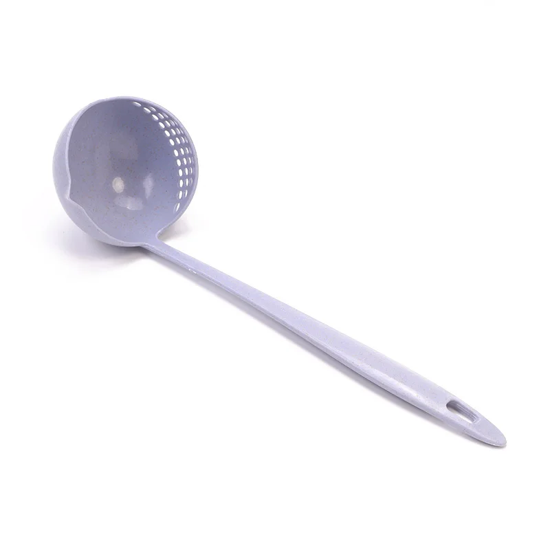 2 в 1 креативная пшеничная соломенная суповая ложка с длинной ручкой прекрасные