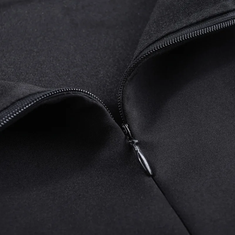 

2021 Summer New Arrival Simple Black High Waist Thin Plus Size Casual Fashion Women A-shaped Pleated Long Skirt Free Shipping