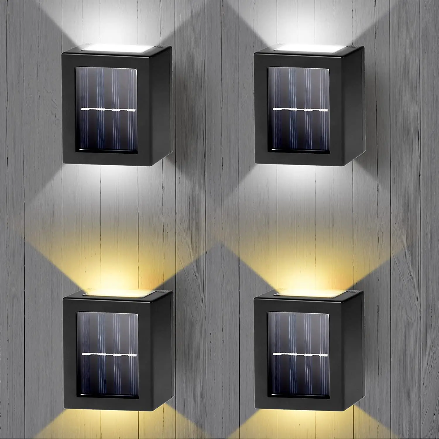 

4 шт., солнечные лампы для украшения сада, 2 светодиода