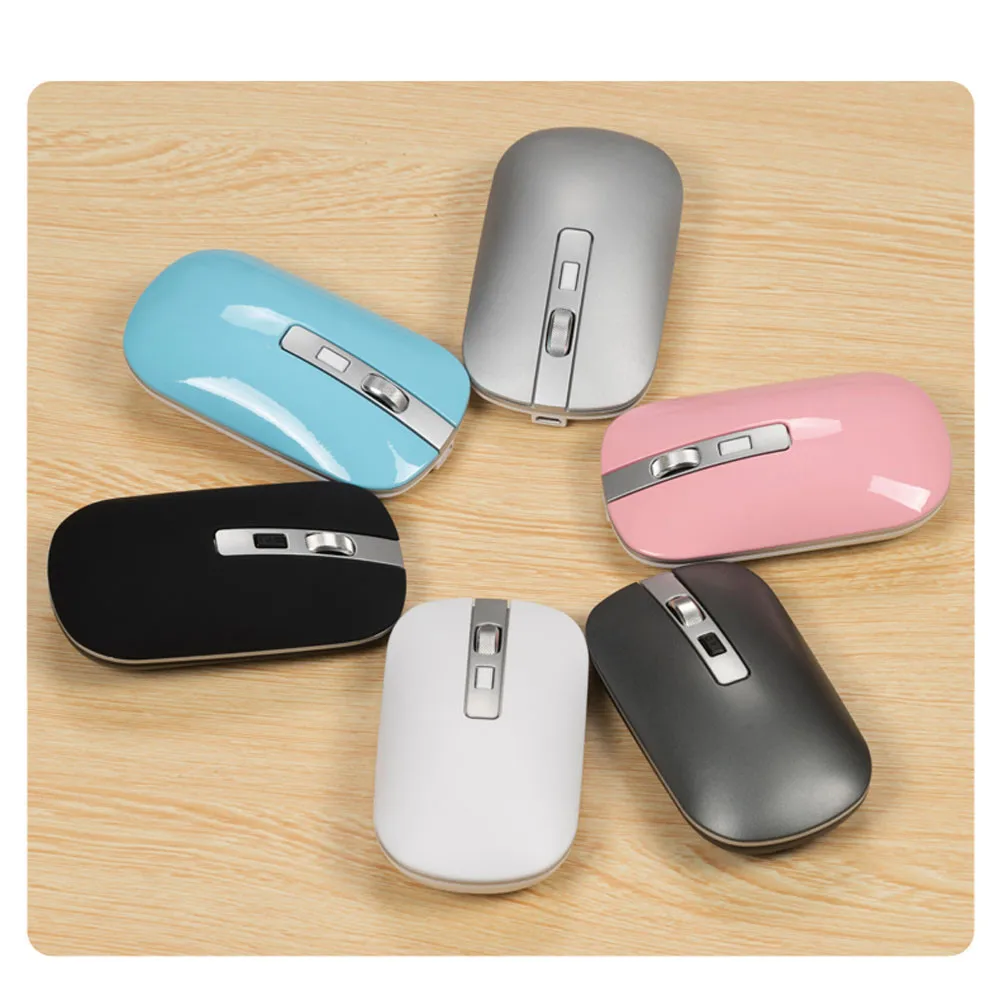 Новая мышь с двойным режимом 2 4 ГГц беспроводная + Bluetooth 5 1 оптическая USB игровая