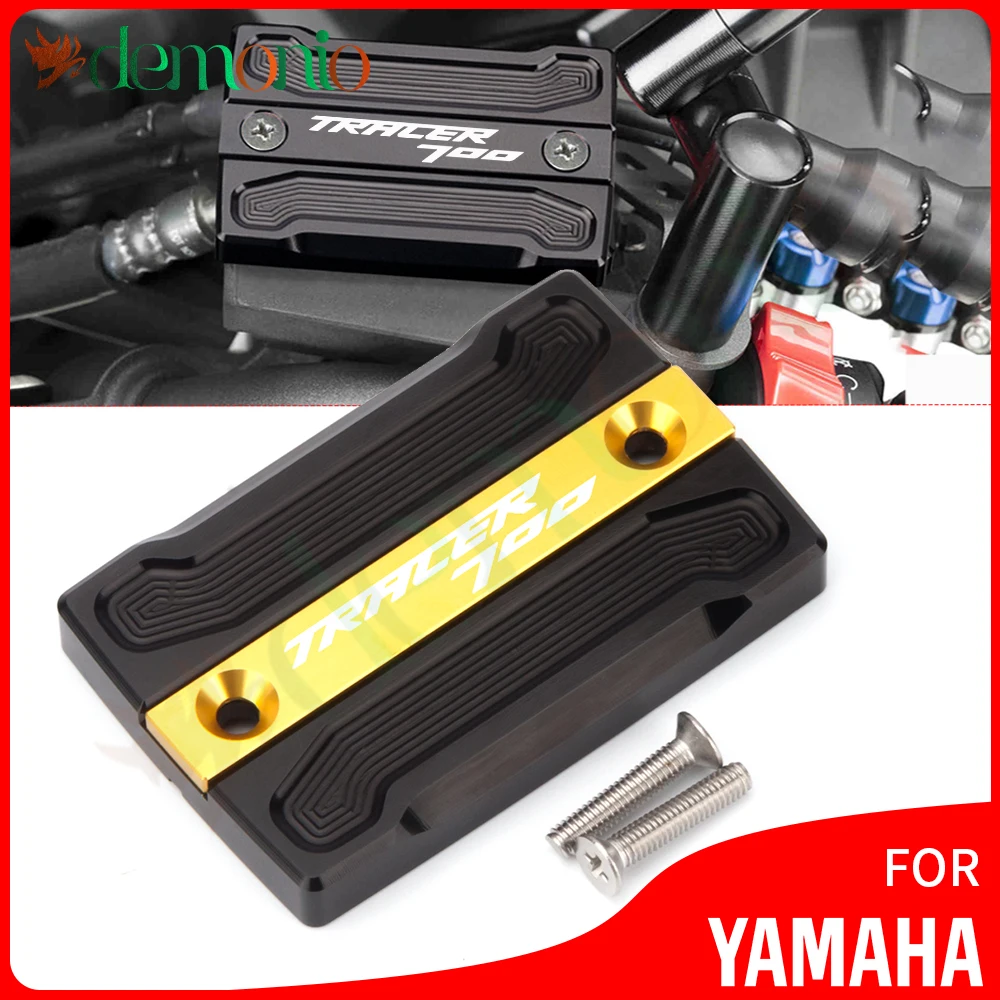 

Для Yamaha Tracer 700 / GT 2014 2015 2016 2017 2018 2019 2020 2021 Крышка Резервуара жидкости для масла мотоцикла крышка переднего тормозного цилиндра
